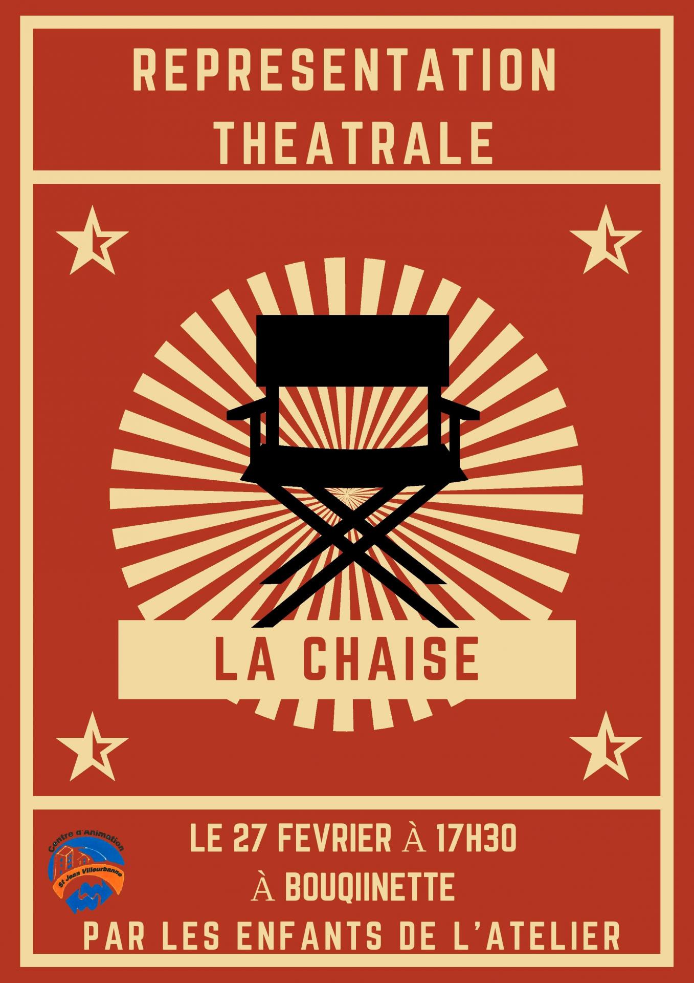 Affiche la chaise