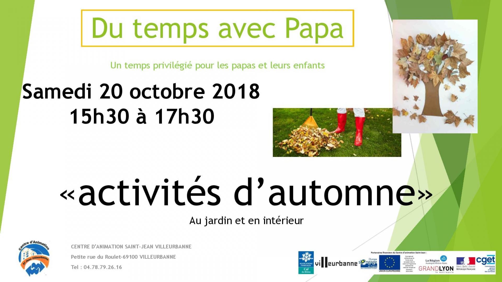 Affichedu temps avec papa 2019