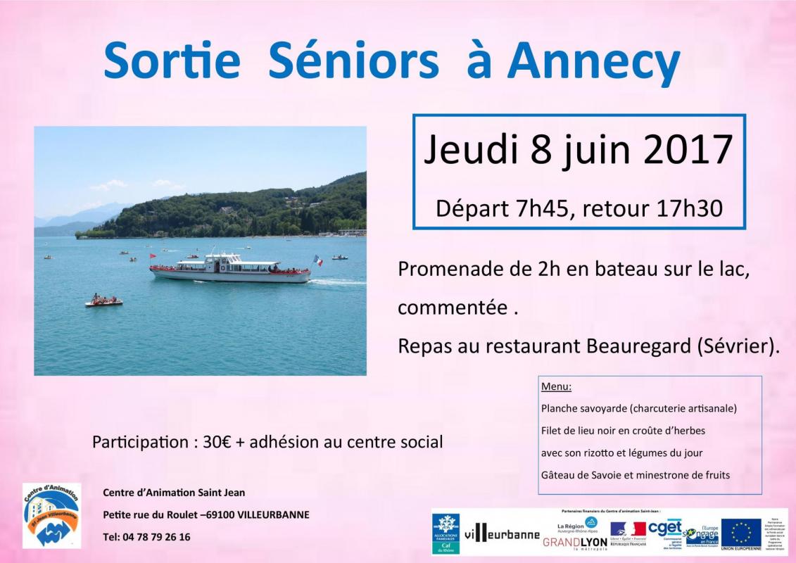 Sortie à Annecy Séniors