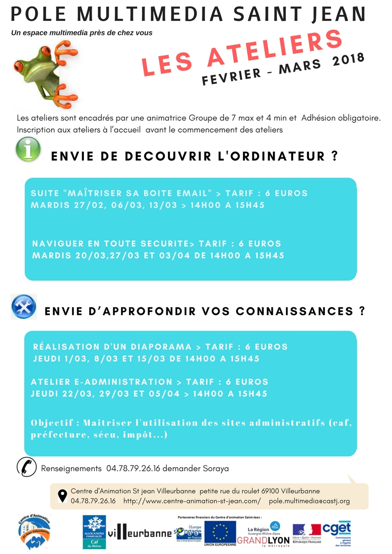 Octobre a decembre 2017 fevrier mars 2018