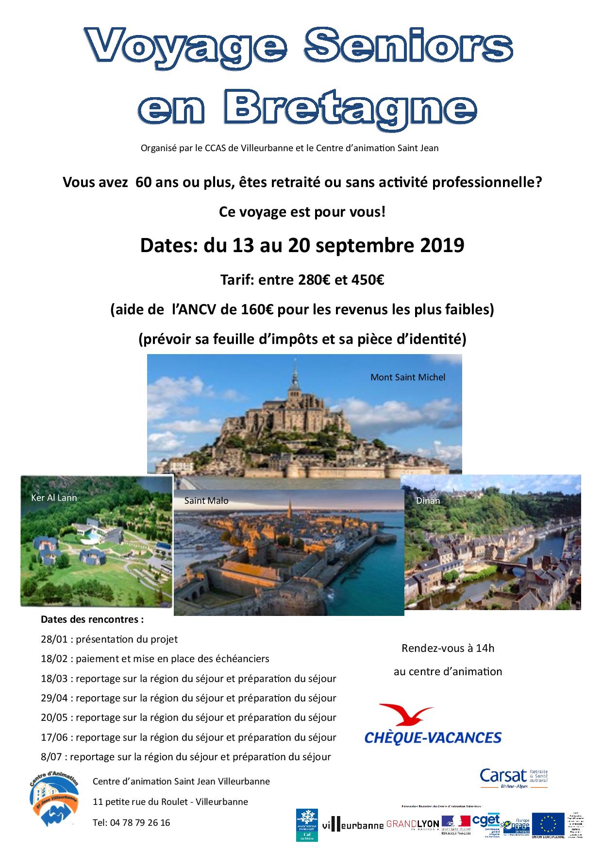 Seniors en vacances infos page 2