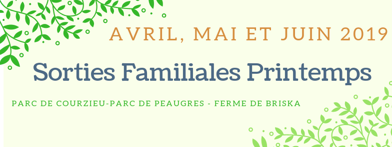 Sortie familiale printemps 2019